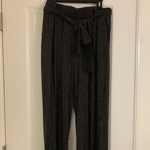 Torrid Striped Glitter Pant Size 0